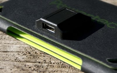 A solar charger at the heart of the journey