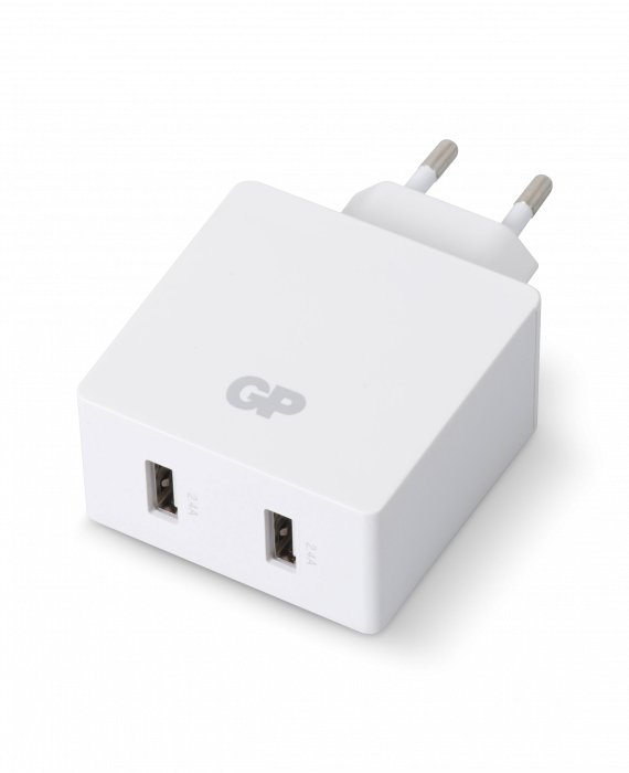 Chargeur mural 2*USB 2,4A