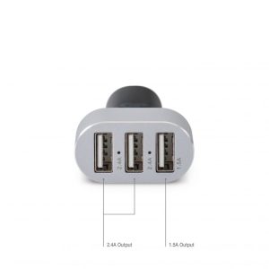 chargeur allume cigare 3 USB
