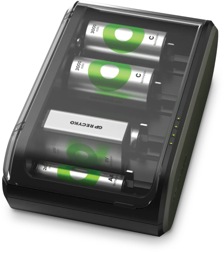 Chargeur de batterie universel LCD, chargeur universel pour piles rechargeables AA/LR6, AAA/LR3, C/R14, D/R20 NiMH avec entrée micr - Bricolage
