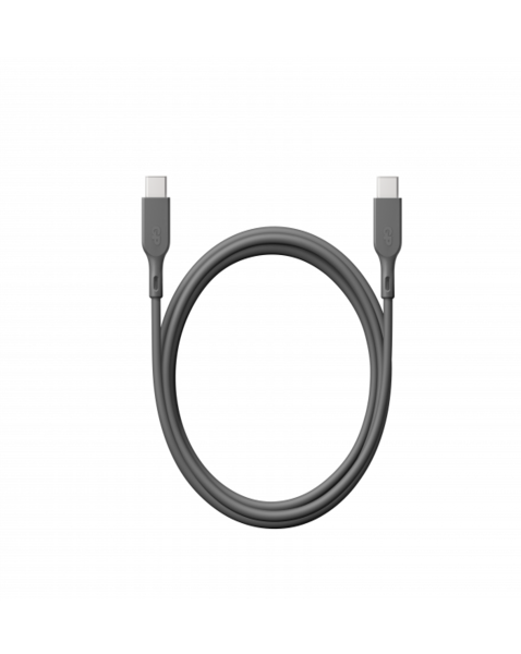 Câble USB-C vers USB-C - 60W , gris.