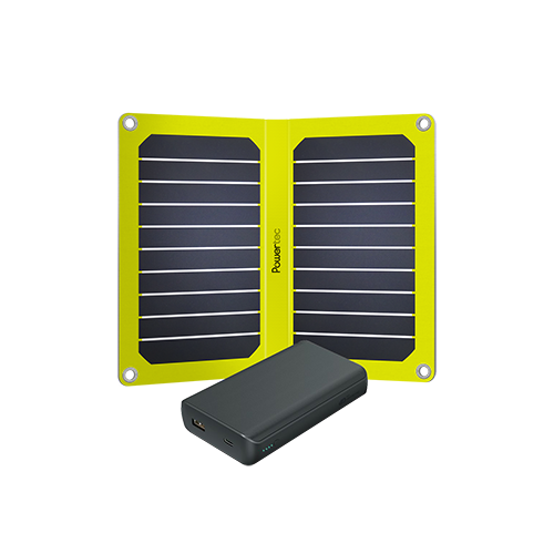 kit USB-C ordinateur chargeur téléphone solaire