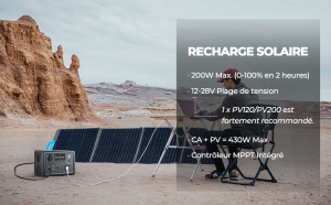 Batterie rechargeable solaire