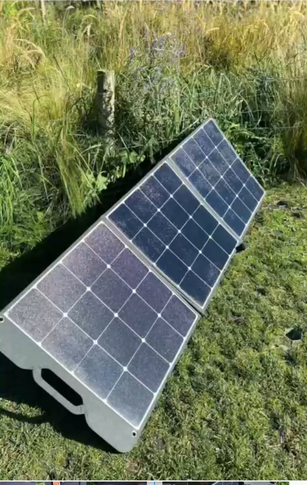 chargeur solaire portable 160W