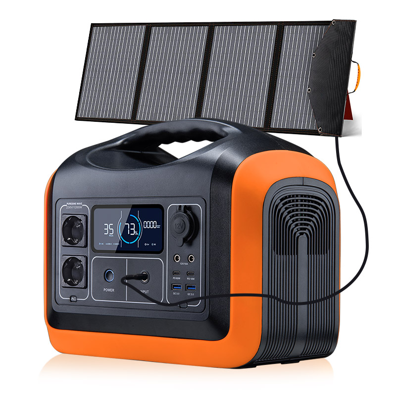 Charge GPT1200 par panneau solaire