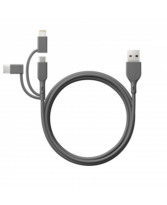 CABLE USB-A 3 EN 1