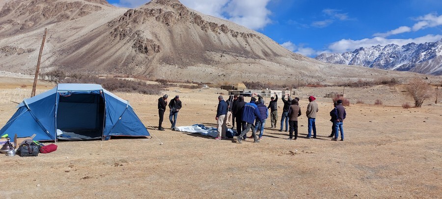 Formation des futures équipes qui auront la gestion des camps - mai 2023