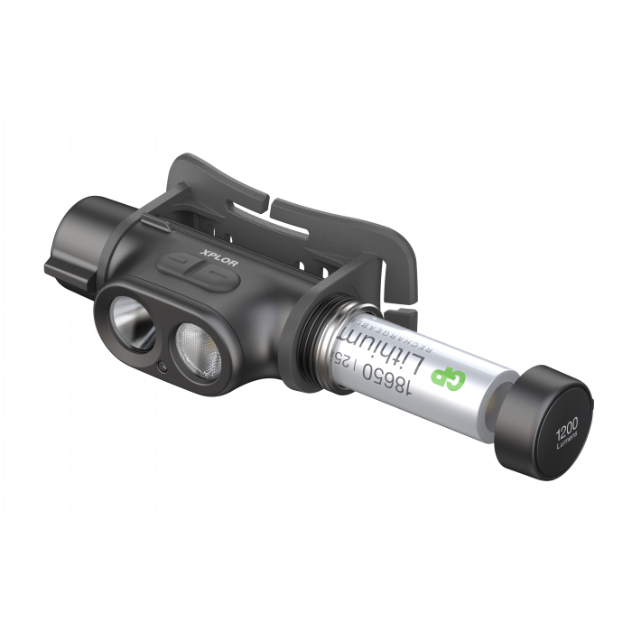 Lampe Frontale LED Rechargeable 1000-1200 Lumens - Étanche, Réglable 90°, USB-C, Pour Randonnée, Camping, Course Nocturne