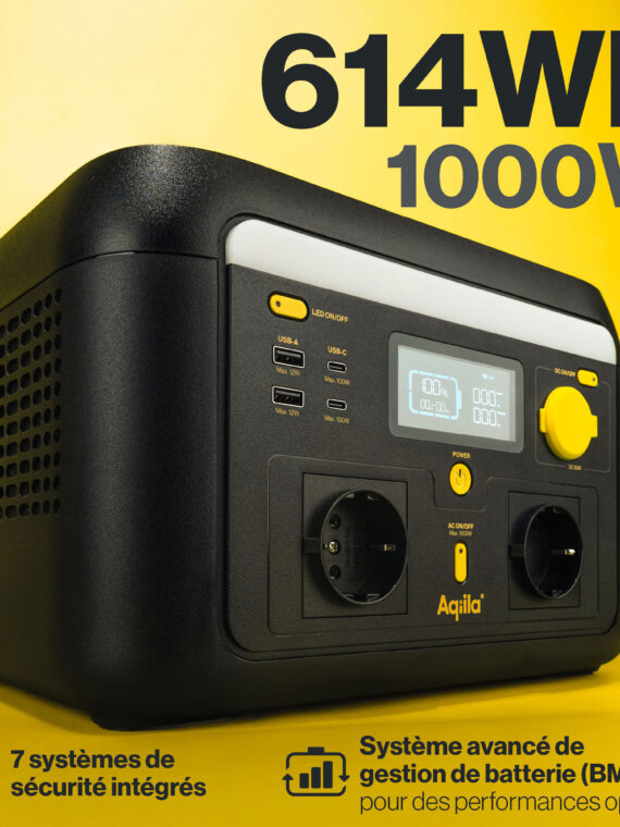 générateur électrique 1000W Aqiila