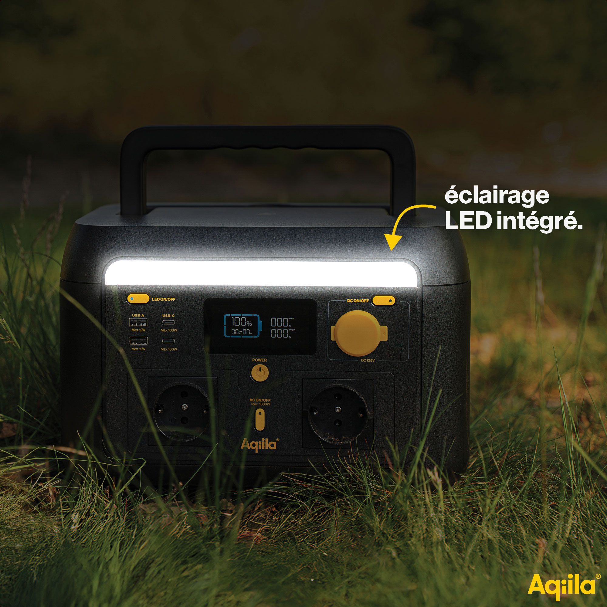 générateur électrique 1000W Aqiila