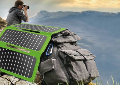Chargeur solaire professionnel portable Powertec