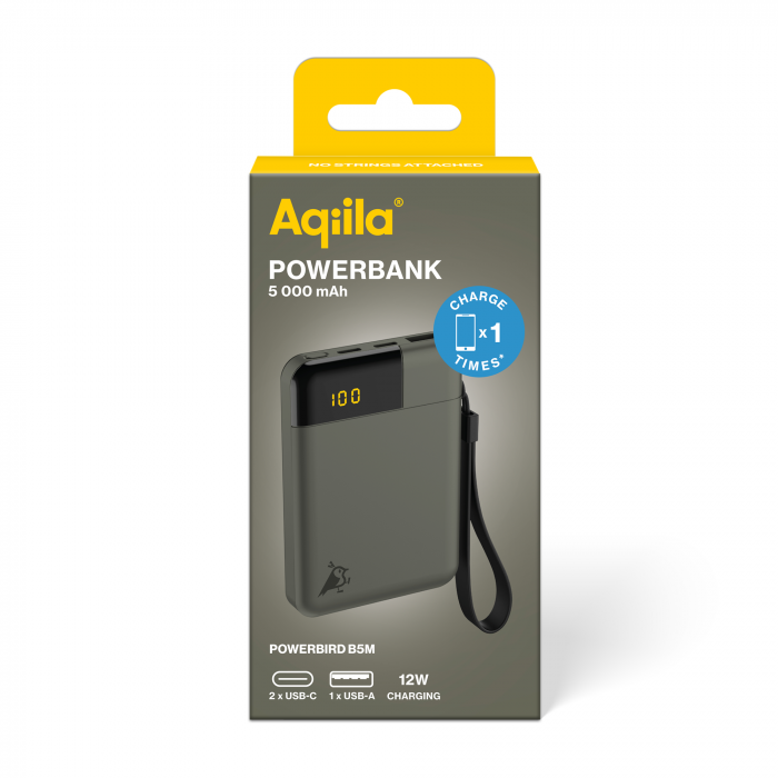 Batterie externe 5000 mAh - Kaki