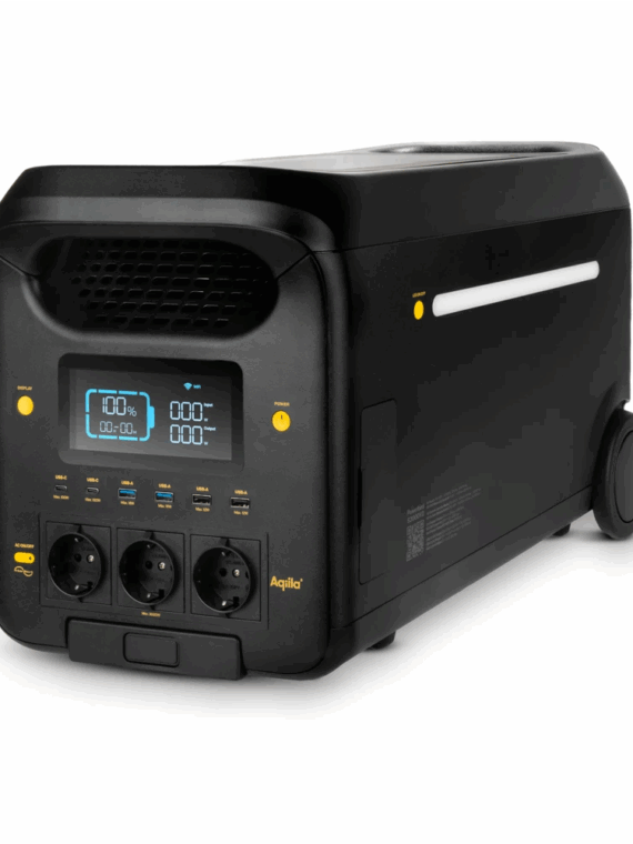 Station électrique Portable BLUETTI AC500 + B300K - 2764,8Wh - 5000W - Charge Rapide Solaire/voiture - Secours Maison