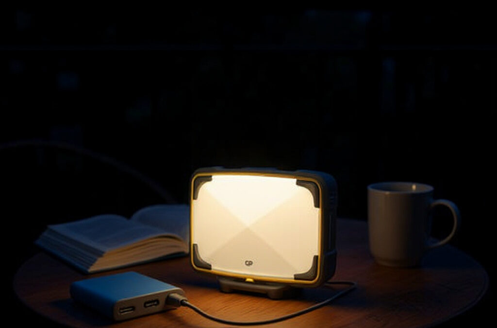 Lampe nomade rechargeable : comparatif des meilleurs modèles LED sans fil