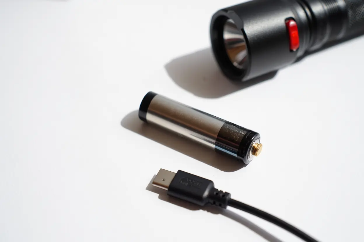 Batterie rechargeable lampe tactique