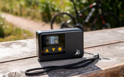 Pompe vélo électrique rechargeable : mini compresseur portable